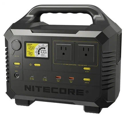 Портативная зарядная станция NITECORE NES1200 фото в интернет-магазине flywares.ru