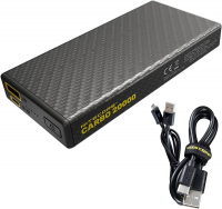 Зарядное устройство NITECORE CARBO NB20000 Power Bank с быстрой зарядкой из углеродного волокна фото в интернет-магазине flywares.ru