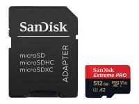 Карта памяти 512Gb SanDisk Extreme Pro microSDXC Class 10 UHS-I U3 V30 A2 фото в интернет-магазине flywares.ru