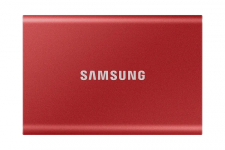 Портативный SSD USB 3.2 T7 1ТБ MU-PC1T0H (Красный) фото в интернет-магазине flywares.ru