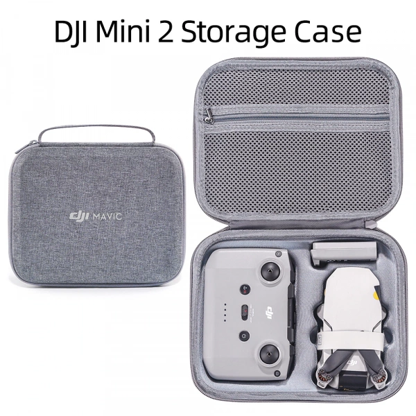 Сумка кофр для DJI MAVIC MINI 2 серая фото в интернет-магазине flywares.ru