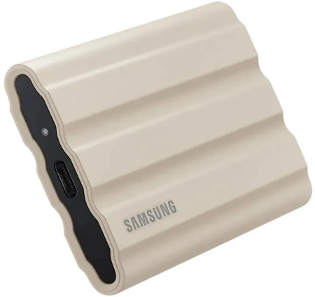 Портативный SSD Samsung T7 Shield 1TB MU-PE1TO (Серый) фото в интернет-магазине flywares.ru
