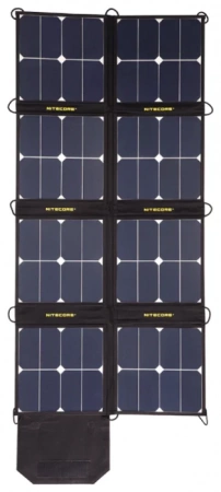 Складная солнечная панель Nitecore FSP100 мощностью 100W фото в интернет-магазине flywares.ru