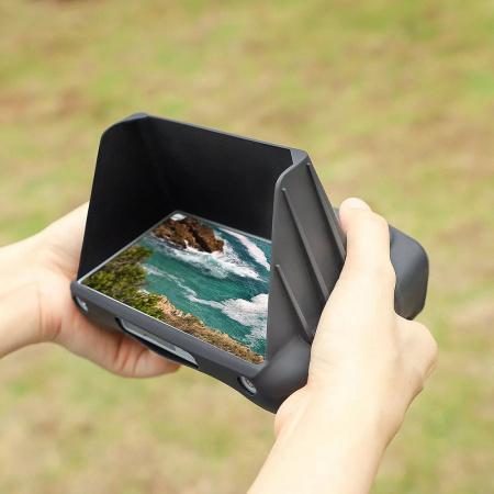 Силиконовый чехол-шторка пульта DJI RC (SunnyLife) черный фото в интернет-магазине flywares.ru