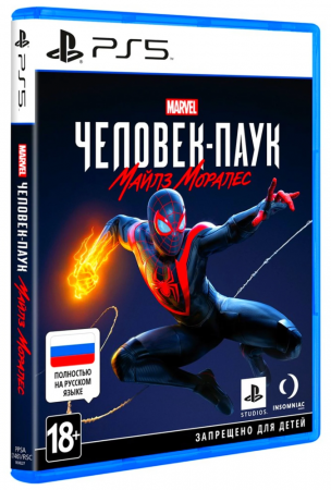 Диск для PS5 Spider-man Miles Morales фото в интернет-магазине flywares.ru