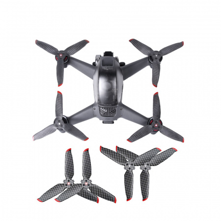 Пропеллеры из углеродного волокна для DJI FPV, прочные и легкие пропеллеры карбон фото в интернет-магазине flywares.ru