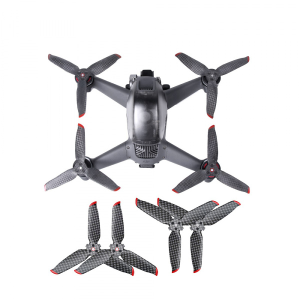 Пропеллеры из углеродного волокна для DJI FPV, прочные и легкие пропеллеры карбон фото в интернет-магазине flywares.ru