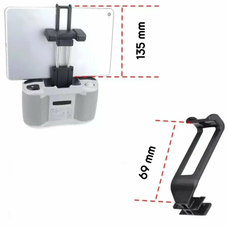 Держатель планшета XS для пульта DJI RC-N1 фото в интернет-магазине flywares.ru