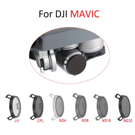 Набор фильтров для dji Мавик pro FPV UV + CPL + ND4 + ND8 + ND16 + nd32 6 шт. Junestar фото в интернет-магазине flywares.ru