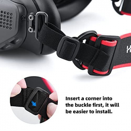 Регулируемый ремешок HeiyRC для очков DJI FPV Goggles V2 фото в интернет-магазине flywares.ru