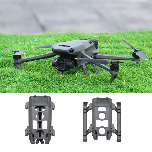 Складное посадочное шасси BRDRC для Dji Mavic 3 быстросъемный кронштейн, защита камеры фото в интернет-магазине flywares.ru