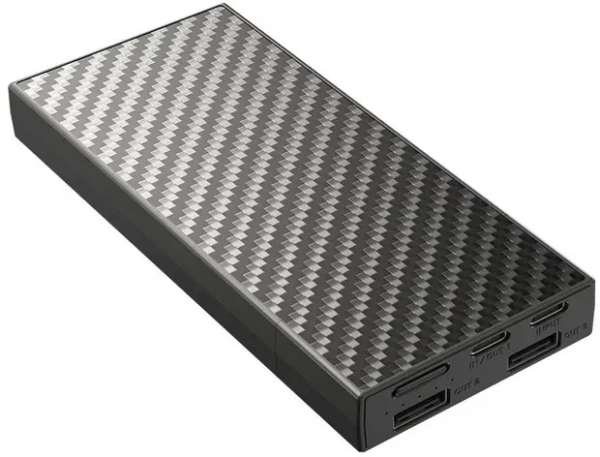 Зарядное устройство NITECORE CARBO NB20000 Power Bank с быстрой зарядкой из углеродного волокна фото в интернет-магазине flywares.ru