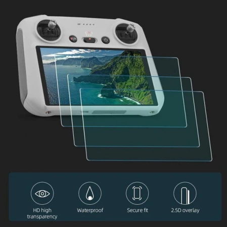 Защитная пленка для экрана из закаленного стекла, 3 шт. для DJI MINI 3 Pro фото в интернет-магазине flywares.ru