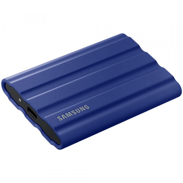 Портативный SSD Samsung T7 Shield 1TB MU-PE1TO (Синий) фото в интернет-магазине flywares.ru