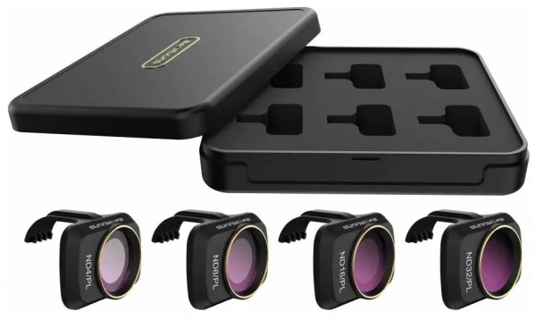 Фильтры ND PL для дрона DJI Mavic Mini / Mini 2 / SE, оптические фильтры для квадрокоптера фото в интернет-магазине flywares.ru