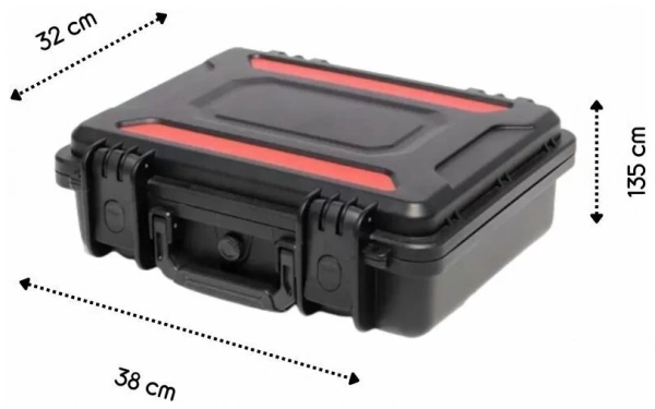 Противоударный влагозащищенный пластиковый кейс для квадрокоптера DJI Mavic Air 2S / Mavic Air 2 фото в интернет-магазине flywares.ru