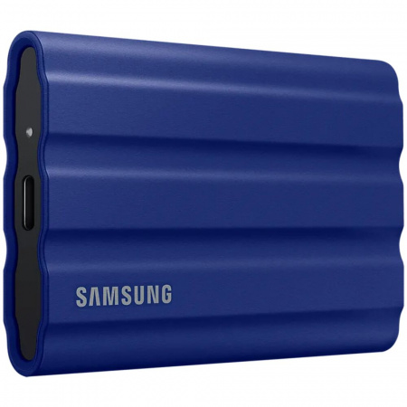 Портативный SSD Samsung T7 Shield 1TB MU-PE1TO (Синий) фото в интернет-магазине flywares.ru