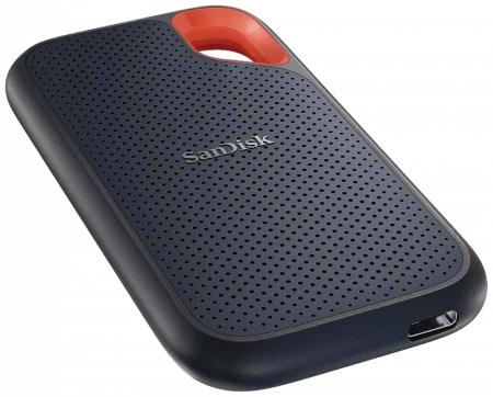 1 ТБ Внешний SSD SanDisk Extreme Portable V2, USB 3.2 Gen 2 Type-C, черный фото в интернет-магазине flywares.ru