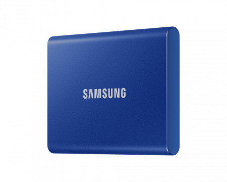 Портативный SSD USB 3.2 T7 2TB MU-PC2T0H (Синий) фото в интернет-магазине flywares.ru