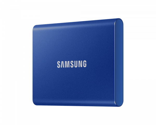 Портативный SSD USB 3.2 T7 2TB MU-PC2T0H (Синий) фото в интернет-магазине flywares.ru