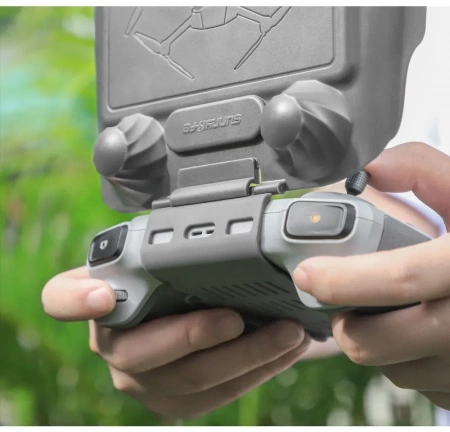 Защитный чехол пульта DJI RC Mini 3 Pro с козырьком от бликов фото в интернет-магазине flywares.ru