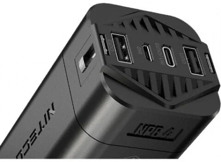 Водонепроницаемый power bank 20000mAh - NITECORE NPB4 Power Bank IP68, зарядное устройство фото в интернет-магазине flywares.ru