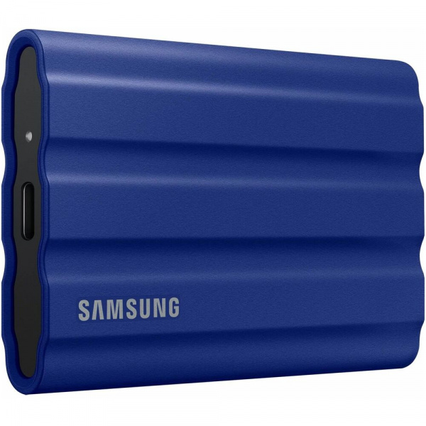 Портативный SSD Samsung T7 Shield 2TB MU-PE2TO (Синий) фото в интернет-магазине flywares.ru