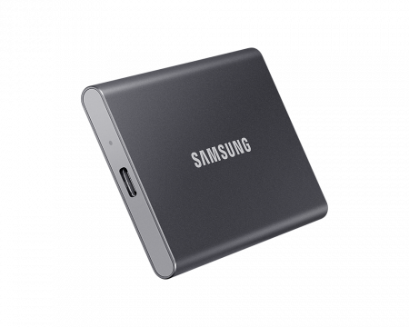Портативный SSD USB 3.2 T7 2TB MU-PC2T0H (Серый) фото в интернет-магазине flywares.ru