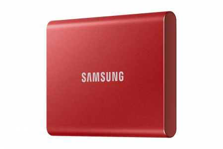 Портативный SSD USB 3.2 T7 2TB MU-PC2T0H (Красный) фото в интернет-магазине flywares.ru