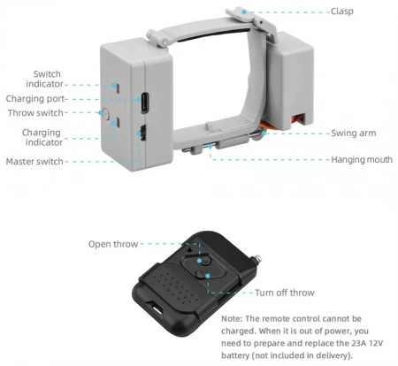 Система сброса для DJI MINI 1/2 фото в интернет-магазине flywares.ru