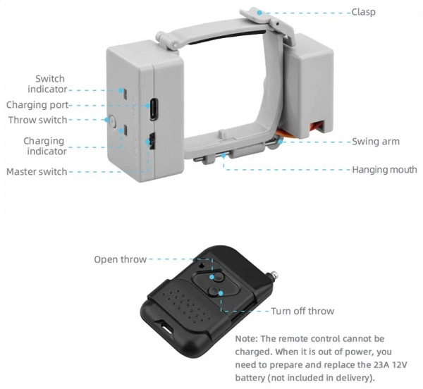 Система сброса для DJI MINI 1/2 фото в интернет-магазине flywares.ru