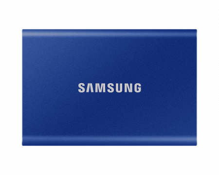 Портативный SSD USB 3.2 T7 2TB MU-PC2T0H (Синий) фото в интернет-магазине flywares.ru