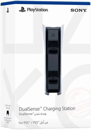Sony зарядная станция DualSense на два геймпада для PS5, белый/черный фото в интернет-магазине flywares.ru