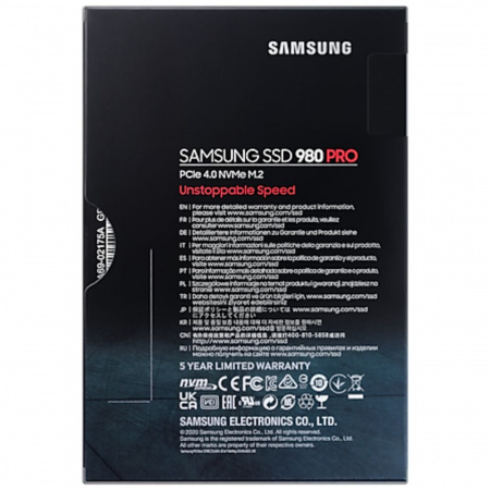 SSD накопитель Samsung 980 PRO 1TB MZ-V8P1T0BW фото в интернет-магазине flywares.ru