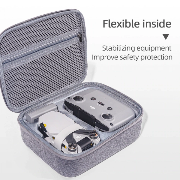 Сумка кофр для DJI MAVIC MINI 2 серая фото в интернет-магазине flywares.ru