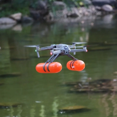 Посадочные шасси с поплавком Амфибия для DJI Air2 / Air 2S фото в интернет-магазине flywares.ru