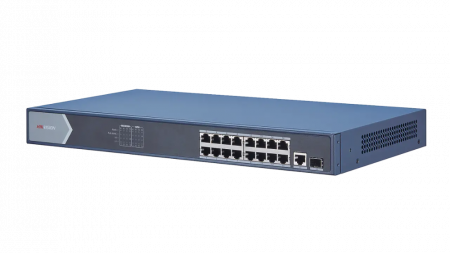 Коммутатор Hikvision DS-3E0518P-E фото в интернет-магазине flywares.ru