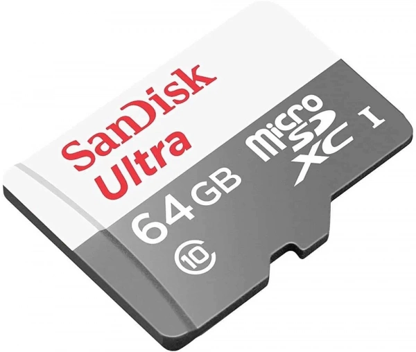 Карта памяти MicroSDXC Card Sandisk Ultra 64gb фото в интернет-магазине flywares.ru