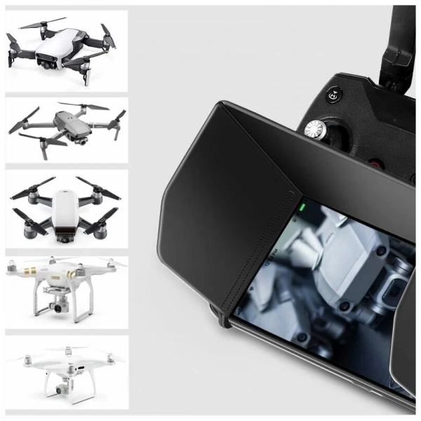 Солнцезащитный козырек смартфона для пульта квадрокоптера DJI Mavic 3 / Air 2 / Air 2S / Mini 2. Размер L. фото в интернет-магазине flywares.ru