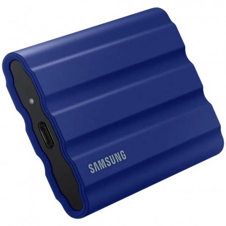 Портативный SSD Samsung T7 Shield 1TB MU-PE1TO (Синий) фото в интернет-магазине flywares.ru